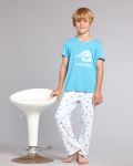 小藍(lán)象大童短袖排汗睡衣 小藍(lán)象大童短袖排汗睡衣