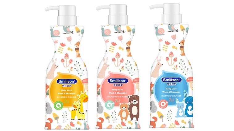 絲密生smillson優(yōu)芽?jī)?yōu)護(hù)兒童洗發(fā)沐浴二合一