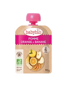伴寶樂袋裝有機混合純果泥(蘋果橙子香蕉) 伴寶樂袋裝有機混合純果泥(蘋果橙子香蕉)
